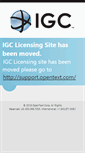 Mobile Screenshot of licensing.infograph.com